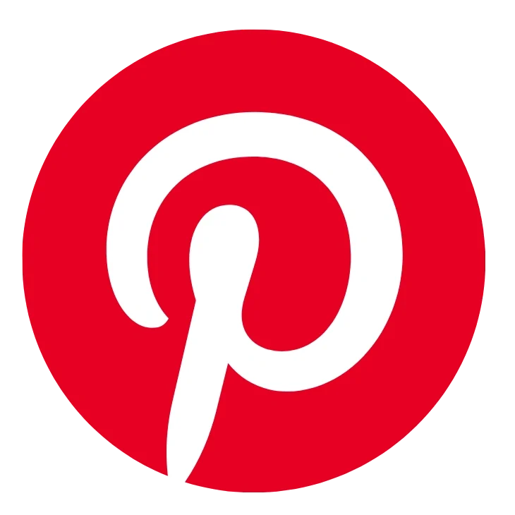 Pinterest logo icon representing Pinterest-focused home decor ideas and visual inspiration strategy