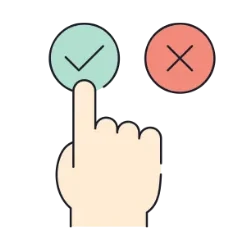 Icon to Show Right to Opt Out